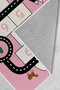 Conceptum Alfombra Multicolor con Impresión Digital 3D de 60 x 100 cm